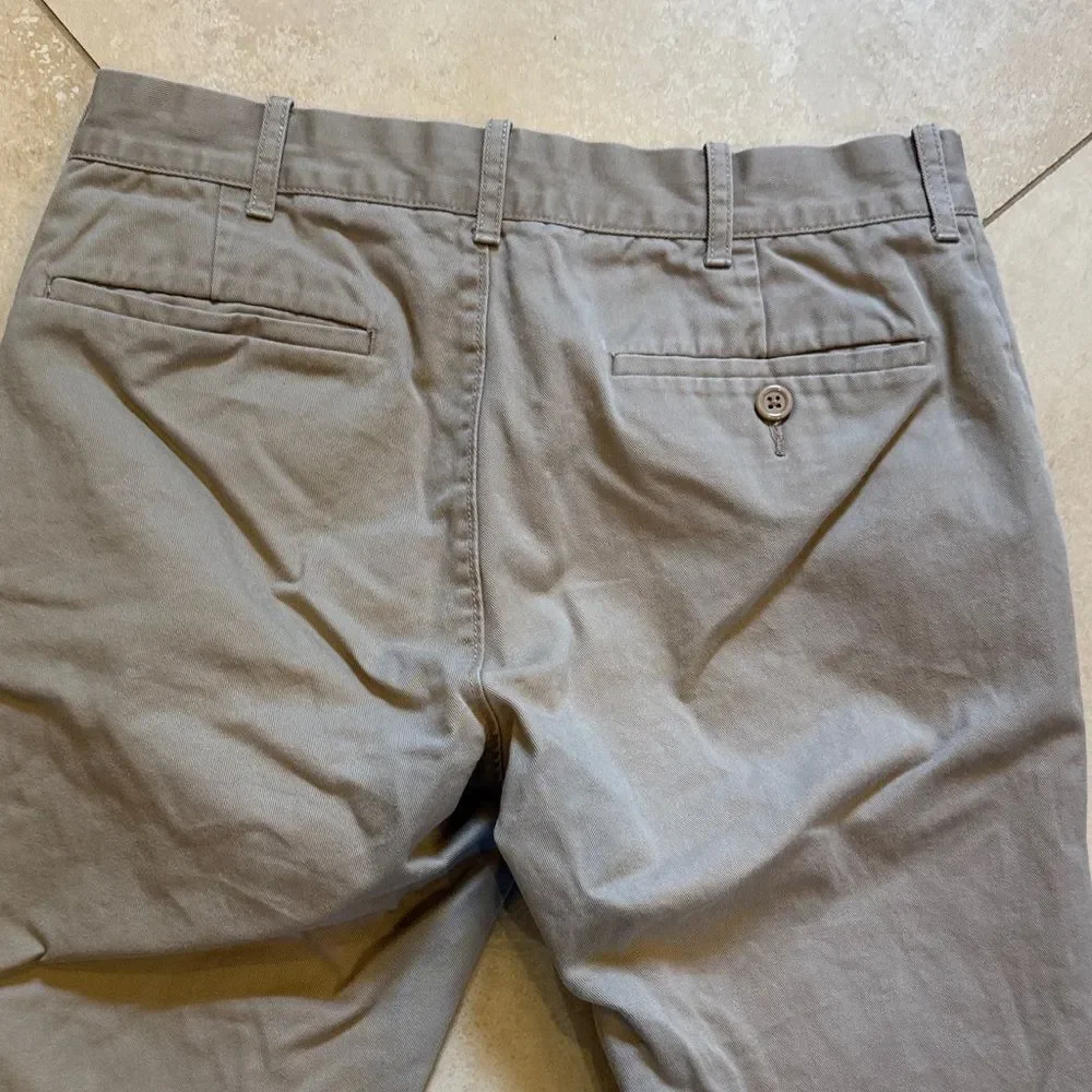 J. Crew Men's Khaki Slim Chinos